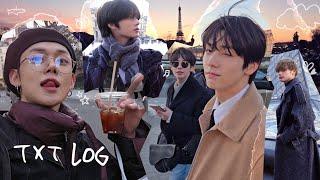 [TXT-LOG] TXT IN PARIS️ feat.연준캠+범규캠+카이캠 | 패션쇼도 보고 에펠탑 앞에서 찰칵