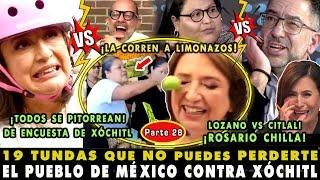 ¡HUYE ENTRE LIMONAZOS! TOP 19 PALIZAS VS XÓCHITL GÁLVEZ (28) ¡SACO DE PUS VS CITLALI!