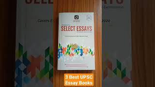 3 Best Essay books for UPSC