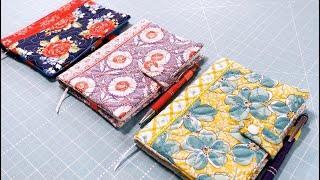 Designs by JuJu Snap Tab Small Notebook Cover Tutorial