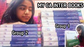 CA Intermediate Books️‍ New Course  Study Material Unboxing ICAI | For November 2024 | Both Groups