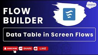 Scenario 4 : Data Table in Screen Flows | Salesforce | Flow Builder Practice Set #salesforce #flow
