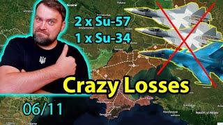 Update from Ukraine | Crazy Losses! Ruzzia lost Su-34 and two SU-57 were damaged