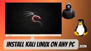  How To Install Kali Linux On PC With Pendrive !! Install Kali Linux On Windows 11 #kalilinux 