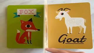 Book of Farm Animals by Ingela Arrhenius | Learn Animals Name