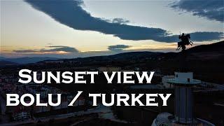 Witness Impressive Sunset in Bolu City | Turkey Destinations | Drone Footage