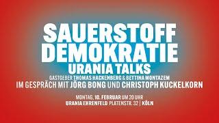 Urania Talks – Sauerstoff Demokratie