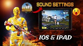 PUBG  Mic And Sound Problem  iPad sound settings for PUBG | BGMI | Game Booster ios | @xiro0