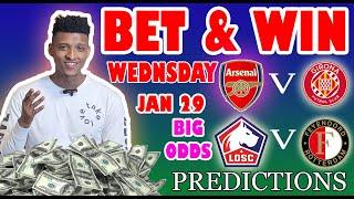 Football Prediction Today 29-01-2025 |  Betting tips Today | Mig predictions | Safe Investments