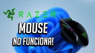 Razer Mouse Inalambrico / USB No Funciona en windows 11/10