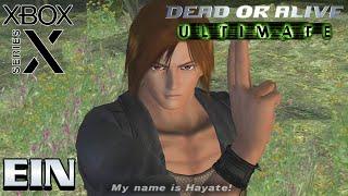 Dead Or Alive 2 Ultimate (Xbox Series X) Ein Gameplay [Very Hard] - Story & Ending [4K 60FPS]