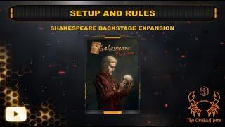 Shakespeare: Backstage Expansion ... Setup, Rules and Review by the Crabby Dice