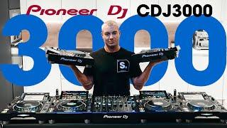 Pioneer DJ CDJ 3000 - 4 decks in the mix