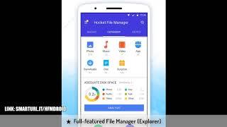 Hocket File Manager Android - explorer, clean & transfer {Link In Description}