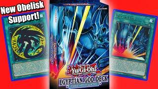 OBELISK Egyptian God Structure Deck First Impressions | Yu-Gi-Oh!