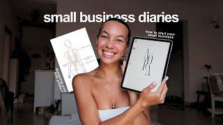 how to start a product business (swimwear )  │ small business diaries ep. 1