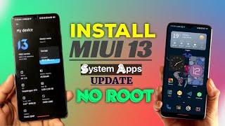 Xiaomi: Install MIUI 13 - No Root | MIUI 13 System Launcher, MIUI 13 Widgets - MIUI 13 App Update