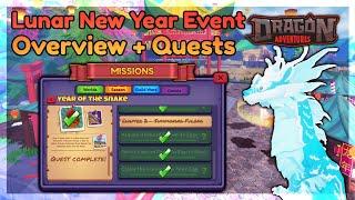 Lunar New Year Event is Back! — Overview & Tutorial  ROBLOX Dragon Adventures || DA Update, Guide