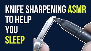 The Bob Ross of Knife Sharpening | Unintentional ASMR Knife Sharpening To Help You Sleep Now