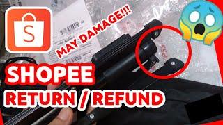 MY EXPERIENCE: RETURN/REFUND IN SHOPEE (Tagalog) | Halfblood Princess