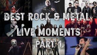 Best Rock & Metal Live Moments Part 1 | Slipknot, SOAD, KoRn, Iron Maiden, Rammstein, FFDP