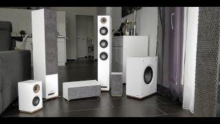 Unboxing Jamo Studio8 series S 809 HCS White