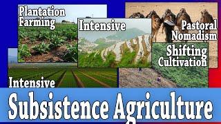 Five Types of Subsistence Agriculture [AP Human Geography: Unit 5 Topics 1 & 10]