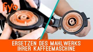 Ersetzen des Mahlwerks Ihrer Kaffeemaschine