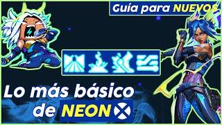 Guía de Agente Valorant: Neon la velocista eléctrica | Lo más básico (guía para nuevos)