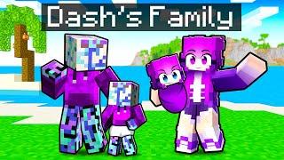 Having a DASH FAMILY in Minecraft!