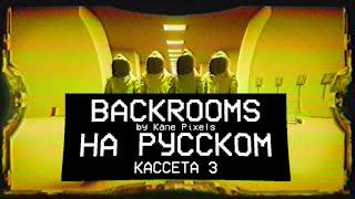 BACKROOMS НА РУССКОМ | Pitfall, Report, Presentation | КАССЕТА 3 | Kane Pixels RUS