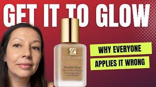 How To Apply Estée Lauder Double Wear Foundation So It's Natural Not CAKEY Updated For 2024
