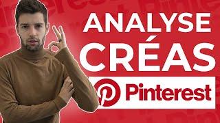 J'analyse les créas Pinterest Ads les plus performantes