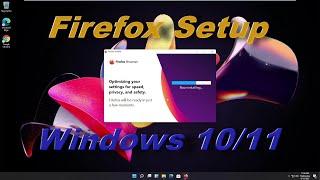 Mozilla Firefox easy install for Windows 10 and Windows 11