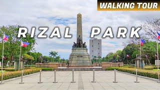 Walking Around RIZAL PARK | Luneta Park | Philippines - April 2021