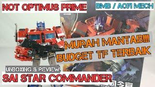 UNBOXING & REVIEW SAI STAR COMMANDER (NOT OPTIMUS PRIME) BMB / AOYI MECH (BAHASA/INDONESIA)