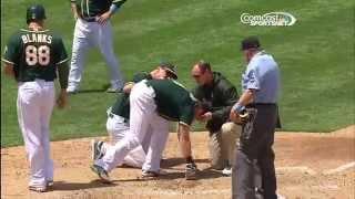 MLB Hit Batters Compilation