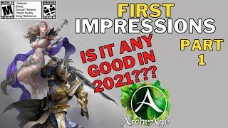 ArcheAge 1st Impression | Is it Worth Playing 2021? | Let's Try w/Commentary