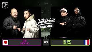 Juste Debout 2025 Popping Final - BOO & SHOW-GO  vs MT POP & NELSON  | #JDFINALS25