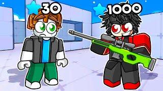 LEVEL 1 TO 100 In Roblox Rivals - Ep.3 (HIGH LEVELS)