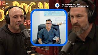 Joe Rogan Talks With Andrew Huberman About Stem Cells At BioXcellerator With Steve O and Danny Way