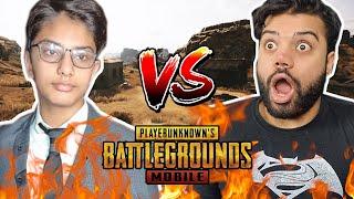 1V1 TDM With My Little Brother | 1 Kill = 5000 Rupees | PUBG Mobile !!!