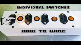 ⭕ Adding Individual Switches ⦿ How To Wire A Pilot Power Light Switch Third Part