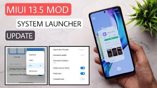 MIUI 13.5 Mod Ios System Launcher Update | 5 New Recent Menu Miui System Launcher 