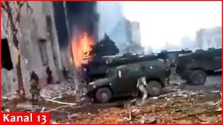 Two strikes in two weeks: Ukrainian Armed Forces destroy Russian Marines headquarters in Kursk