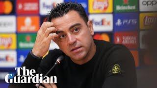 'All of them were against us': Xavi rails against referees and rules out staying at Barça