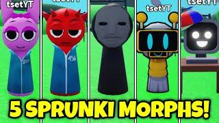 Sprunki RP 3D - How to get 5 Sprunki Morphs [ROBLOX]