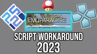 EMUPARADISE Script Workaround 2023  - Fix Download Links For ROMS and ISO's