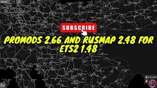 PROMODS 2.66+RUSMAP 2.48 FOR ETS2 1.48