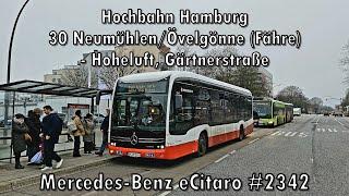 Hochbahn Hamburg - Linie 30, Mercedes-Benz eCitaro #2342